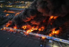 В Варшаве масштабный пожар -ВИДЕО