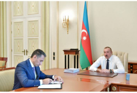 Ильхам Алиев принял председателя ОАО 