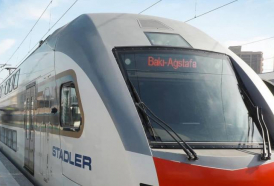 Поезд Баку-Агстафа не будет останавливаться в Товузе из-за ремонта станции
