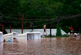 Число погибших в результате наводнений на юге Бразилии выросло до 66
