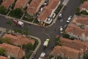 В Калифорнии вертолет рухнул на жилой дом
