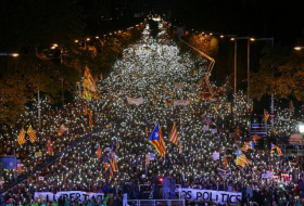 В Барселоне опять митингуют