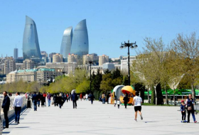 Азербайджан посетило около 2,5 млн туристов
