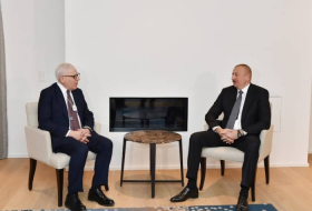 Ильхам Алиев встретился с соучредителем компании Carlyle Group