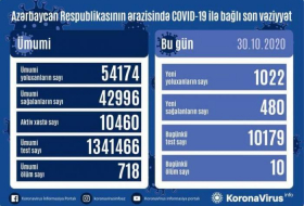 В Азербайджане выявлено еще 1 022 случая заражения коронавирусом