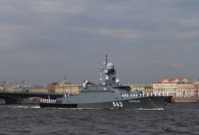 В Калининградской области на борту российского военного корабля произошел пожар
