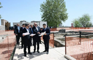 Ильхам Алиев и Садыр Жапаров ознакомились с работами, проводимыми во Дворце Панахали хана в Агдаме -ФОТО -ОБНОВЛЕНО
