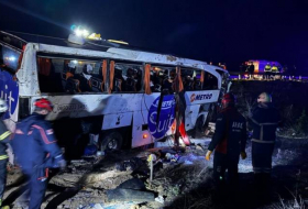 В Турции перевернулся рейсовый автобус, погибли и пострадали десятки человек

