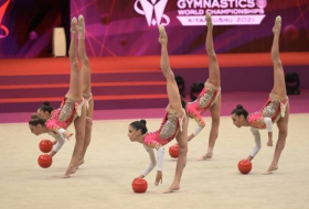 Сегодня в Баку будут подведены итоги Кубка Европы по художественной гимнастике
