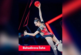 Азербайджанская гимнастка завоевала серебряную медаль на Кубке Европы
