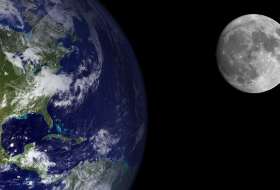 Луна при столкновении с Землей расплавит планету