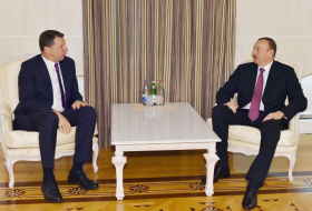 Состоялась встреча президентов Азербайджана и Латвии